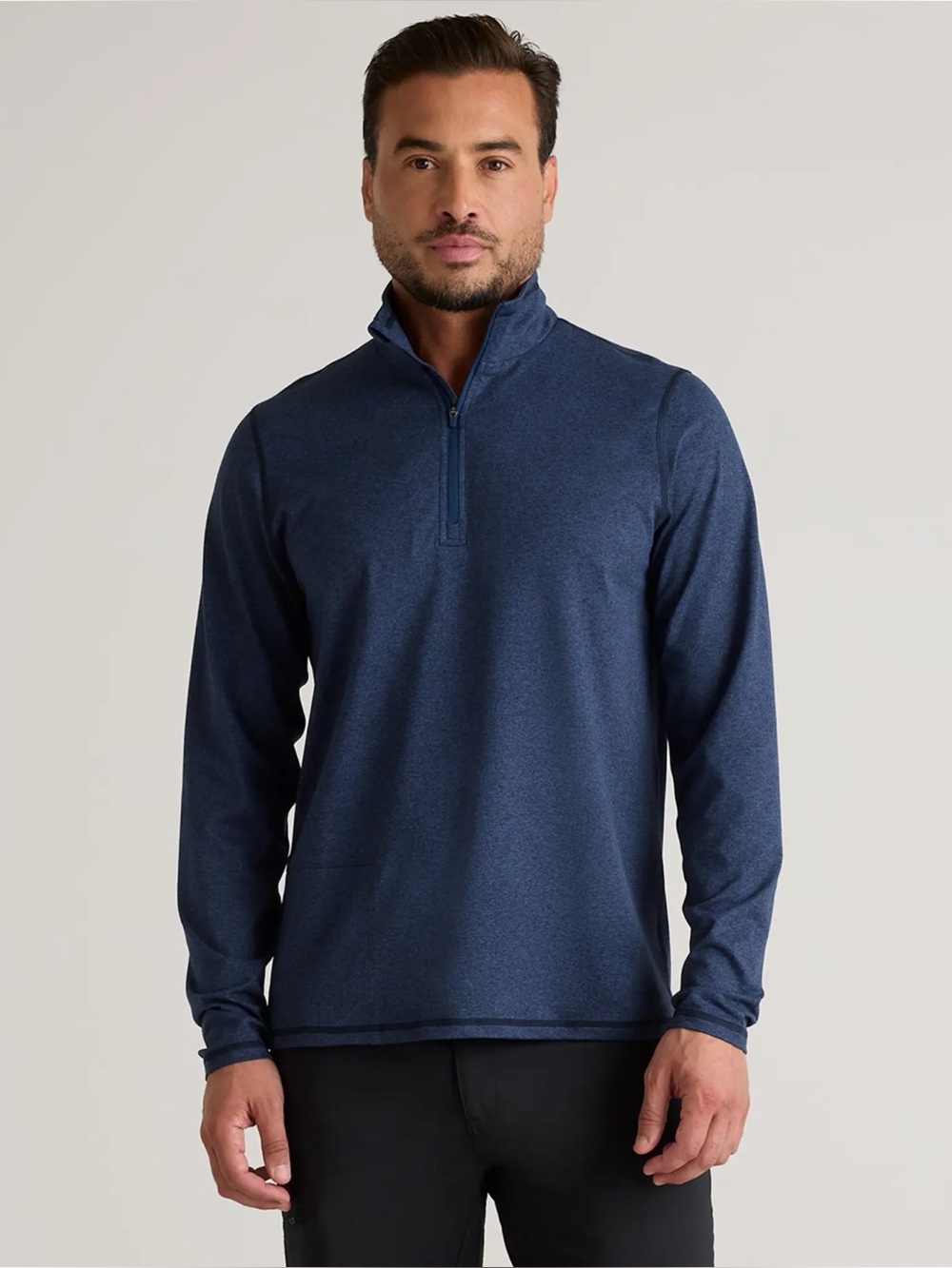 NWT Quince Flowknit Performance Half Zip L